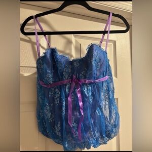 Victoria’s Secret Sexy Little Things corset top Vintage Y2K